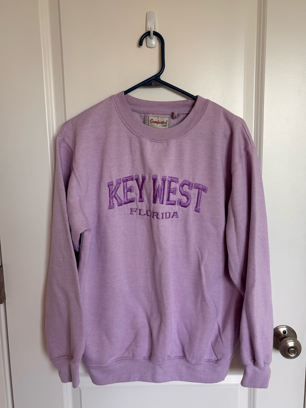 Comfortex Key West Florida Lavender Crewneck Sweatshirt
